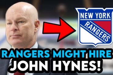 New York Rangers Might Actually HIRE JOHN HYNES!