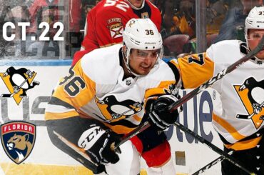 Game Recap: Penguins vs. Panthers (10.22.19) | Teddy Blueger Scores his Second Goal of the Season