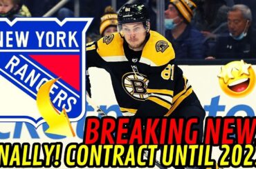 ✅TODAY'S LATEST NEWS FROM THE NEW YORK RANGERS! BREAKING NEWS! FINALLY! CONTRACT UNTIL 202...NHL!