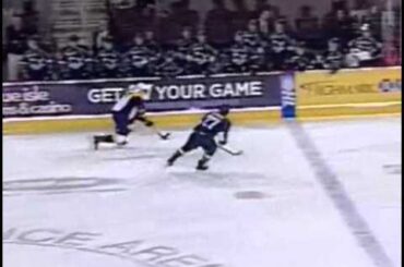 10-23-13 Plymouth Whalers @ Erie Otters Adam Pelech Goal