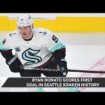 Ryan Donato Scores First Goal In Seattle Kraken History