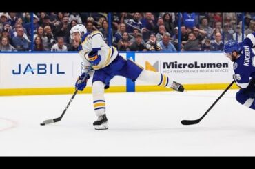 Ilya Lyubushkin's game-winning puck against the Tampa Bay Lightning