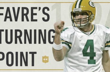 The Turning Point in Brett Favre's Career! | NFL Vault Stories