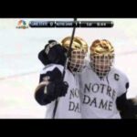 Robbie Russo Assist Notre Dame vs Lake Superior St 10-19-14