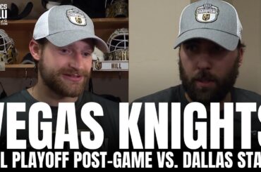 Adin Hill & Michael Amadio React to Vegas Golden Knights Making Stanley Cup Finals, Beating Dallas