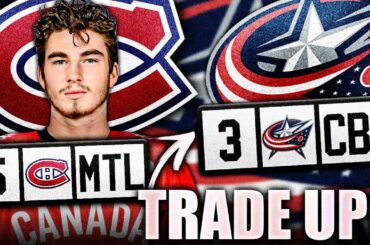 KIRBY DACH TRADE FOR 3RD OVERALL PICK? HABS MOVING UP IN THE DRAFT? Columbus Blue Jackets, Prospects