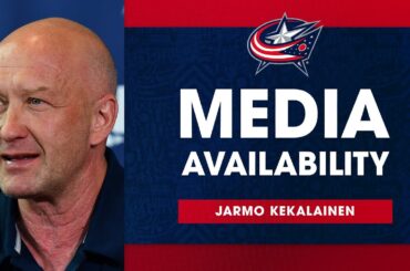 Columbus Blue Jackets General Manager Jarmo Kekalainen on the NHL Combine | Media Availability