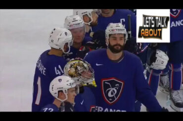 Le Beau geste de BELLEMARE  France vs Finlande IIHFWorlds 2017