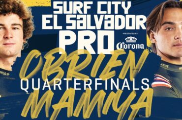 Liam O'Brien vs Barron Mamiya | Surf City El Salvador Pro - Quarterfinals Heat Replay