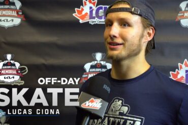 Memorial Cup Media Availability - Lucas Ciona