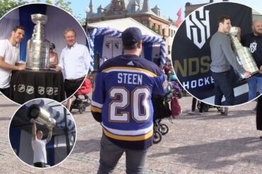 Stanley Cup i Sverige: Alexander Steens dag med pokalen