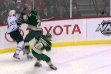 Cal Clutterbuck hammers Sheldon Sourray HD