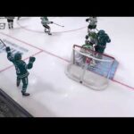 Alex Barabanov assists on Bonino's goal vs Stars (18 jan 2023)