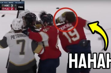 This Hot Mic Chirp at Tkachuk NEEDED to be said...