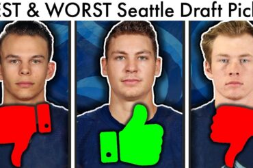 The BEST & WORST Seattle Kraken Expansion Draft Picks! (NHL Expansion Draft Rankings & Trade Picks)