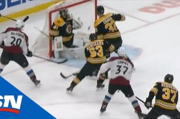 Nathan MacKinnon Spins Past Brandon Carlo And Picks The Corner On Jaroslav Halak