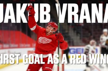 Welcome to Detroit Jakub Vrana - First goal as a Red Wing