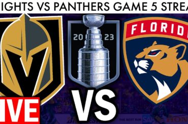 🔴 LIVE: GOLDEN KNIGHTS VS PANTHERS GAME 5 STREAM! (NHL Playoffs / 2023 Stanley Cup Final News Today)