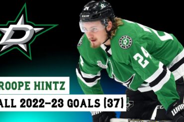 Roope Hintz (#24) All 37 Goals of the 2022-23 NHL Season