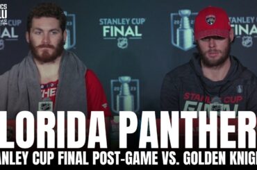 Matthew Tkachuk & Carter Verhaeghe React to Florida Panthers Clutch GM3 SCF Comeback vs. Vegas