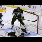 Marc-Andre Fleury glove save, Crosby helps too 11/23/11