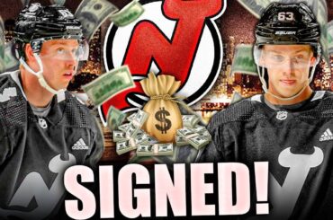 AMAZING NEW JERSEY DEVILS NEWS: JESPER BRATT SIGNED TO A GREAT CONTRACT (NHL Signings Today 2023)