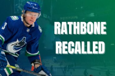 Canucks talk: Jack Rathbone recalled, Travis Hamonic loaned to Abbotsford