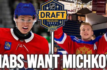 HABS WANT MICHKOV AT 2023 NHL DRAFT?? MONTREAL CANADIENS NEWS TODAY