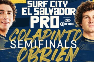 Griffin Colapinto vs Liam O'Brien | Surf City El Salvador Pro 2023 - Semifinals Heat Replay