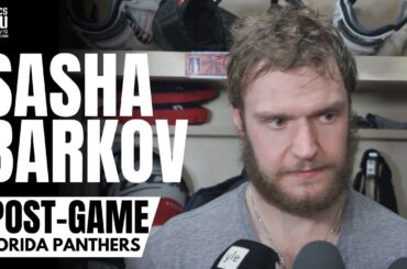 Aleksander Barkov Reacts to Florida Losing Stanley Cup vs. Vegas: "We're Going To Be Back Here"