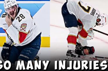 YOU WON'T BELIEVE How Many INJURIES the Florida Panthers Suffered in the NHL Stanley Cup Playoffs!
