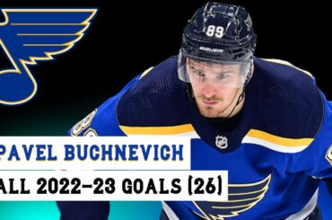 Pavel Buchnevich (#89) All 26 Goals of the 2022-23 NHL Season