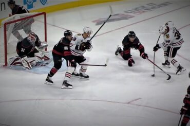 Jonathan Toews Sets Up Brandon Hagel For The Opening Tally