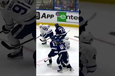 John Tavares' Mesmerizing Spin Shot Sends Leafs to Next Round! #shorts #hockey #nhl