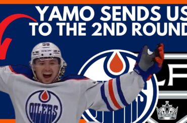 MOVING ON! EDMONTON OILERS WIN ROUND 1 VS LA KINGS! BRING On The VEGAS GOLDEN KNIGHTS! NHL Post Game