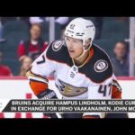 Bruins Acquire Defenseman Hampus Lindholm From Ducks