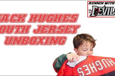 NJ Devils Jack Hughes Fanatics Youth Jersey Unboxing