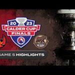 AHL Highlights: 2023 Calder Cup Finals Game 5