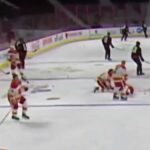 Calgary Flames Warm Up Gone Wrong