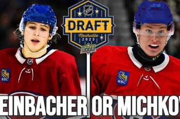 HABS WANT REINBACHER + MEETING WITH MICKHOV - 2023 NHL DRAFT & MONTREAL CANADIENS NEWS TODAY