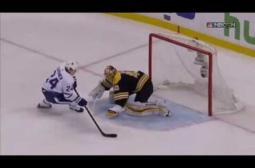 Kasperi Kapanen's SHORTHANDED goal gives the Leafs the lead (Leafs vs. Bruins 2018 NHL Playoffs)