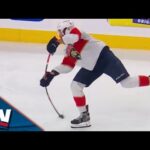 Aaron Ekblad Rifles One Home From Distance To Put Panthers On The Board