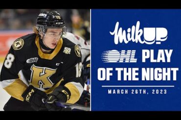 OHL Play of the Night presented by MilkUp: Coast-to-Coast with Gabriel Frasca!