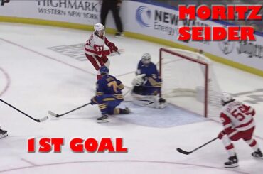 Moritz Seider Scores His First NHL Goal