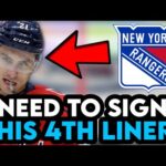 Why The New York Rangers Need To Sign Garnet Hathaway In Free Agency!