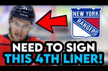 Why The New York Rangers Need To Sign Garnet Hathaway In Free Agency!