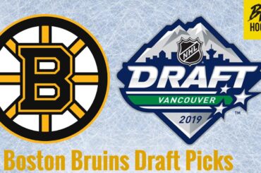 Boston Bruins 2019 Draft Picks