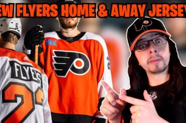 NEW Philadelphia Flyers Home & Away Jerseys!