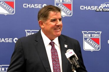 New York Rangers introduce head coch Peter Laviolette at press conference