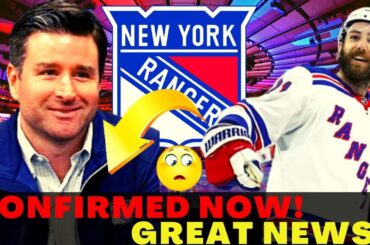 🚨TODAY'S LATEST NEWS FROM THE NEW YORK RANGERS! CONFIRMED NOW! GREAT NEWS! NHL!